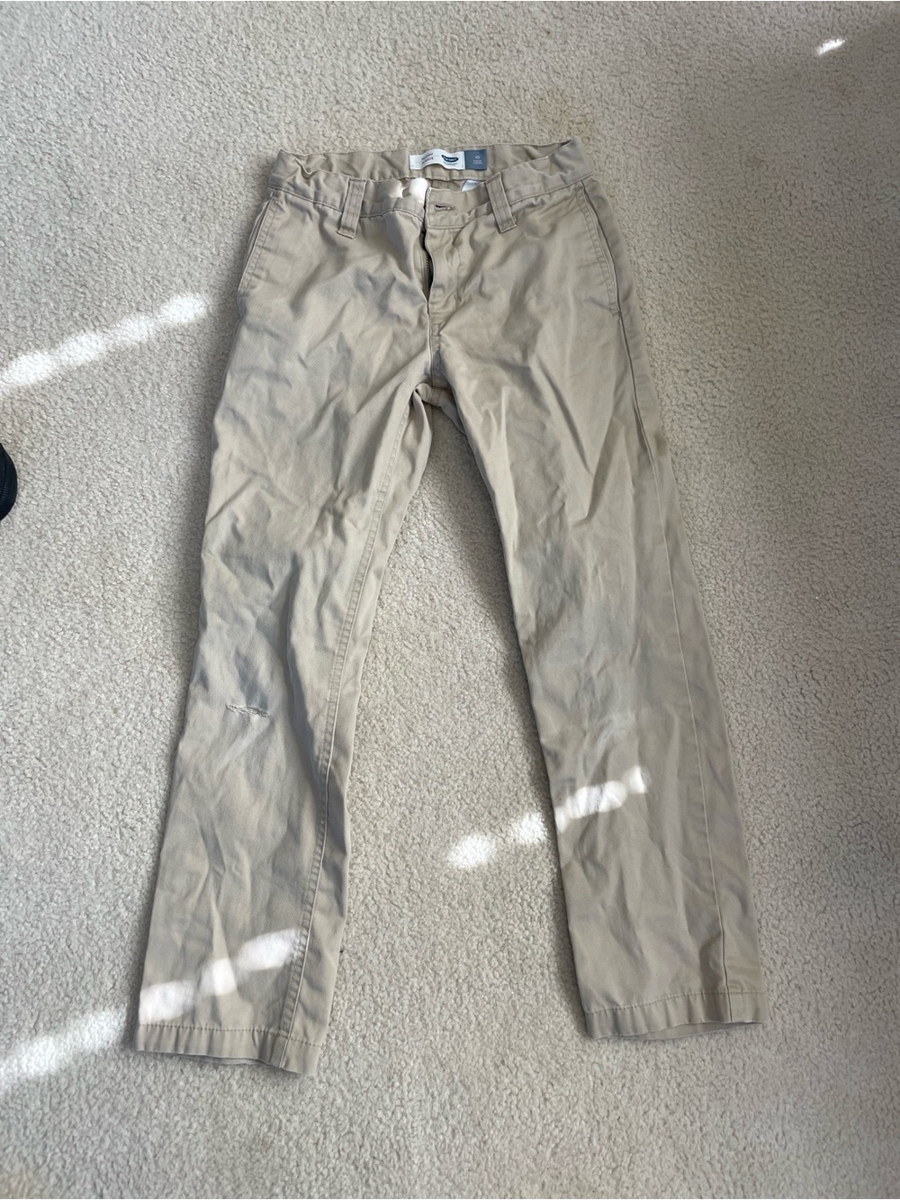 Kids Classic Chino Pants in Beige